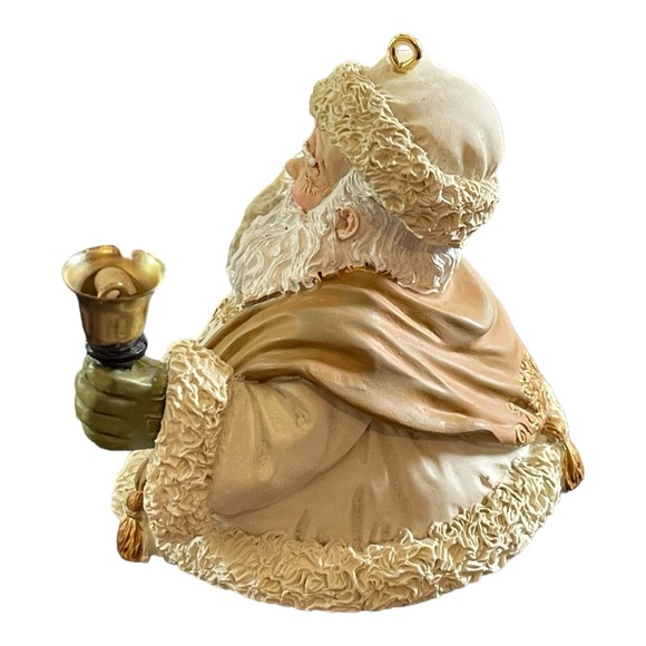 2004 Hallmark VIP Gift Jolly Old Kris w/ Bells Jingle Christmas Ornament W/Box - Picture 5 of 10